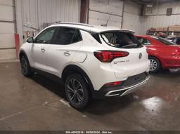 2021 BUICK ENCORE GX AWD SELECT White  Gasoline KL4MMESL7MB162559 photo #4