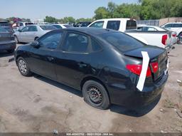 2009 HYUNDAI ELANTRA GLS Black  Gasoline KMHDU46D99U634786 photo #4