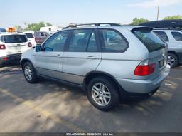 2005 BMW X5 3.0I Silver  Gasoline 5UXFA13555LY02357 photo #4