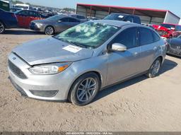 2018 FORD FOCUS SE Silver  Gasoline 1FADP3F26JL322008 photo #3