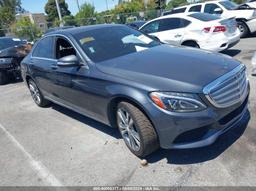 2015 MERCEDES-BENZ C 300 LUXURY/SPORT Gray  Gasoline 55SWF4JB3FU093105 photo #2