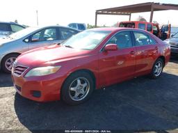 2011 TOYOTA CAMRY LE Red  Gasoline 4T1BF3EK8BU631461 photo #3