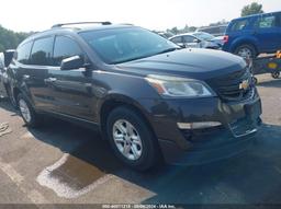 2014 CHEVROLET TRAVERSE LS Gray  Gasoline 1GNKRFKD0EJ207191 photo #2