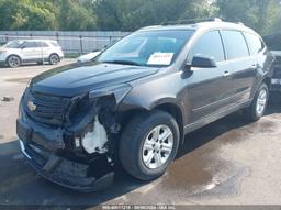 2014 CHEVROLET TRAVERSE LS Gray  Gasoline 1GNKRFKD0EJ207191 photo #3