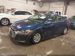 2018 HYUNDAI ELANTRA SE Blue  Gasoline 5NPD74LF3JH359450 photo #3