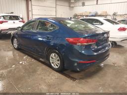 2018 HYUNDAI ELANTRA SE Blue  Gasoline 5NPD74LF3JH359450 photo #4