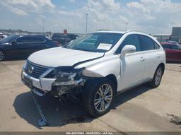 2013 LEXUS RX 350 White  Gasoline 2T2ZK1BA3DC127233 photo #3