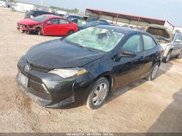 2018 TOYOTA COROLLA LE Black  Gasoline 5YFBURHE9JP740929 photo #3