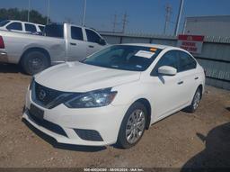 2017 NISSAN SENTRA S White  Gasoline 3N1AB7AP6HY206821 photo #3