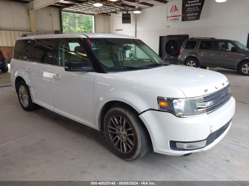 2014 FORD FLEX SEL White  Gasoline 2FMGK5C84EBD42995 photo #1