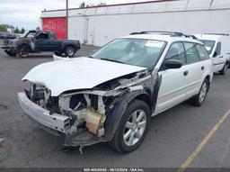 2007 SUBARU OUTBACK 2.5I/2.5I BASIC/2.5I L.L. BEAN EDITION White  Gasoline 4S4BP61C077341525 photo #3