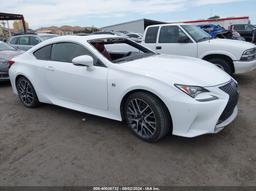 2017 LEXUS RC 350 White  Gasoline JTHHE5BC8H5016307 photo #2