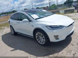 2019 TESLA MODEL X White  Electric 5YJXCDE25KF189899 photo #2