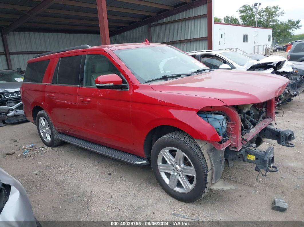 2020 FORD EXPEDITION XLT MAX Red  Gasoline 1FMJK1JT3LEA24664 photo #1