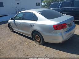 2013 VOLKSWAGEN JETTA 2.5L SE Silver  Gasoline 3VWDP7AJ6DM412422 photo #4