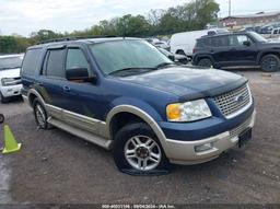 2005 FORD EXPEDITION EDDIE BAUER/KING RANCH Blue  Gasoline 1FMFU18585LA53471 photo #2