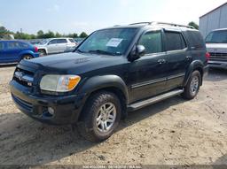 2005 TOYOTA SEQUOIA LIMITED V8 Black  Gasoline 5TDBT48A65S235205 photo #3