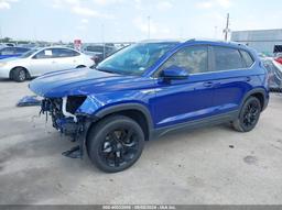 2024 VOLKSWAGEN TAOS 1.5T SE Blue  Gasoline 3VVEX7B24RM052073 photo #3