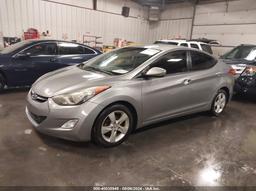 2013 HYUNDAI ELANTRA GLS Silver  Gasoline KMHDH4AE5DU525612 photo #3