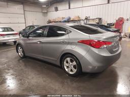 2013 HYUNDAI ELANTRA GLS Silver  Gasoline KMHDH4AE5DU525612 photo #4