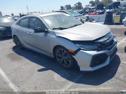 2018 HONDA CIVIC SPORT TOURING Gray  gas SHHFK7H9XJU426635 photo #2