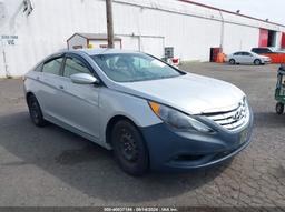 2012 HYUNDAI SONATA GLS Silver  Gasoline 5NPEB4AC2CH420589 photo #2