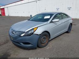 2012 HYUNDAI SONATA GLS Silver  Gasoline 5NPEB4AC2CH420589 photo #3