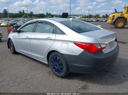 2012 HYUNDAI SONATA GLS Silver  Gasoline 5NPEB4AC2CH420589 photo #4