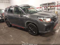 2020 SUBARU FORESTER SPORT Gray  Gasoline JF2SKAMCXLH511266 photo #2