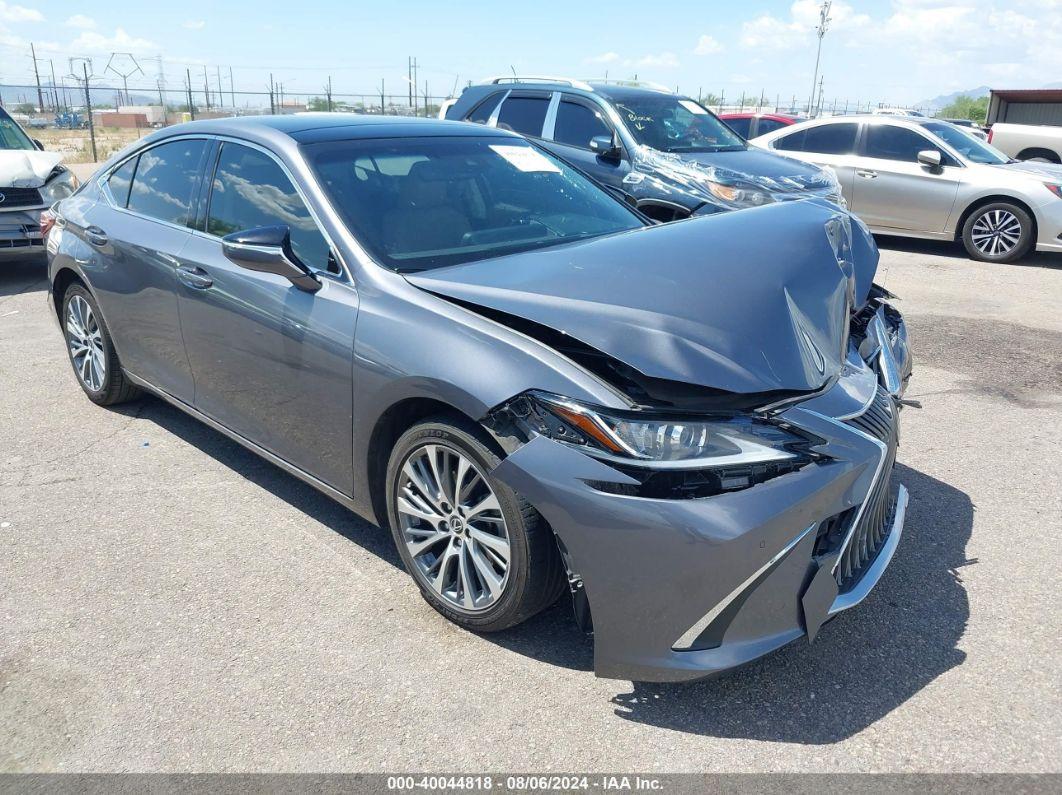 2019 LEXUS ES 350 Pewter  Gasoline JTHBZ1B13K2001899 photo #1