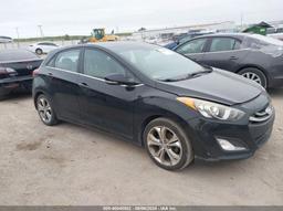 2013 HYUNDAI ELANTRA GT Black  Gasoline KMHD35LE0DU051375 photo #2