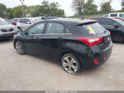 2013 HYUNDAI ELANTRA GT Black  Gasoline KMHD35LE0DU051375 photo #4