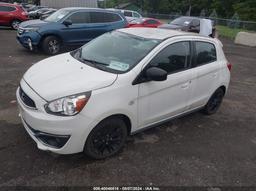 2019 MITSUBISHI MIRAGE LE White  Gasoline ML32A5HJ5KH004634 photo #3