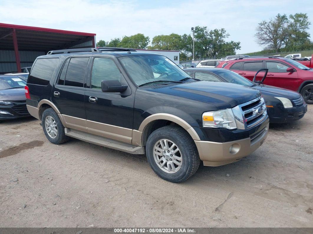 2014 FORD EXPEDITION XLT Black  Flexible Fuel 1FMJU1H51EEF21555 photo #1