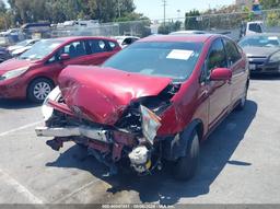 2004 TOYOTA PRIUS Burgundy  Hybrid JTDKB22U940060461 photo #3