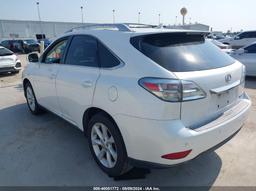 2012 LEXUS RX 350 White  Gasoline 2T2ZK1BA2CC073020 photo #4