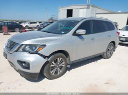 2017 NISSAN PATHFINDER S Silver  Gasoline 5N1DR2MN5HC691508 photo #3