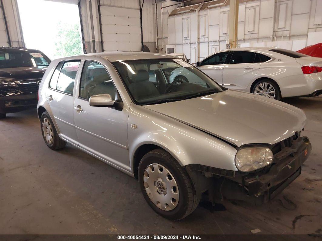 2005 VOLKSWAGEN GOLF GL 2.0L Silver  Gasoline 9BWFL61J454034699 photo #1