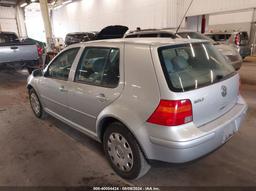 2005 VOLKSWAGEN GOLF GL 2.0L Silver  Gasoline 9BWFL61J454034699 photo #4