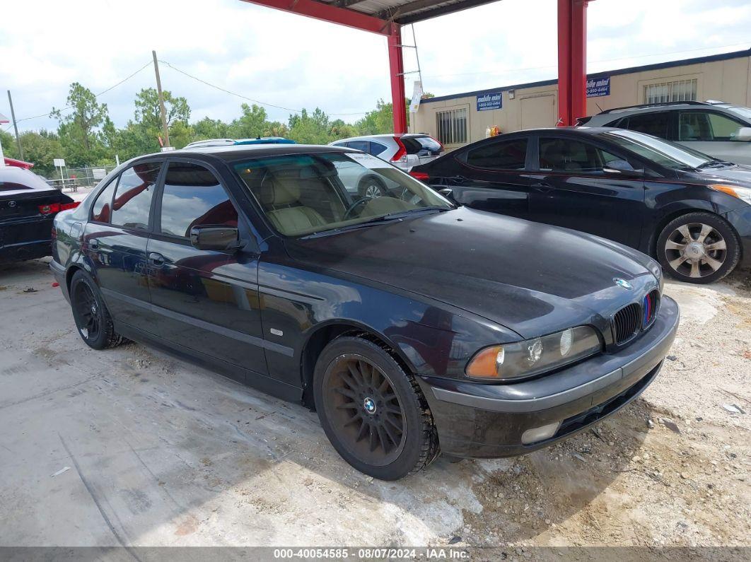 2000 BMW 540IA Black  Gasoline WBADN6346YGM66164 photo #1