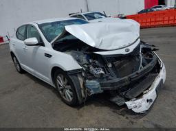 2015 KIA OPTIMA LX White  Gasoline KNAGM4A78F5614521 photo #2