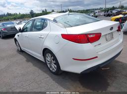 2015 KIA OPTIMA LX White  Gasoline KNAGM4A78F5614521 photo #4