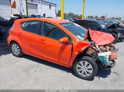 2013 TOYOTA PRIUS C TWO Orange  Hybrid JTDKDTB32D1035208 photo #2