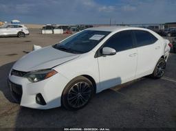 2015 TOYOTA COROLLA S PLUS White  Gasoline 2T1BURHE3FC464786 photo #3