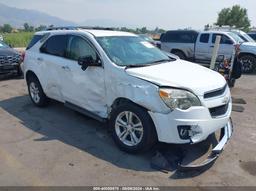 2012 CHEVROLET EQUINOX LTZ White  Flexible Fuel 2GNFLGEK1C6118761 photo #2