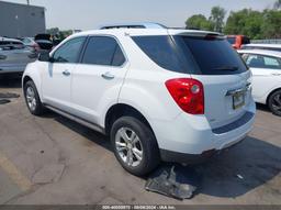 2012 CHEVROLET EQUINOX LTZ White  Flexible Fuel 2GNFLGEK1C6118761 photo #4