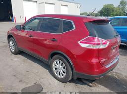 2016 NISSAN ROGUE S Maroon  Gasoline KNMAT2MV0GP650431 photo #4