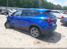 2022 KIA SELTOS LX Blue  Gasoline KNDEPCAA8N7257741 photo #4