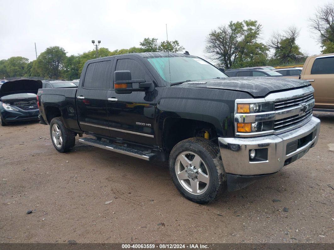 2015 CHEVROLET SILVERADO 2500HD LTZ Black  Diesel 1GC1KWE88FF135152 photo #1