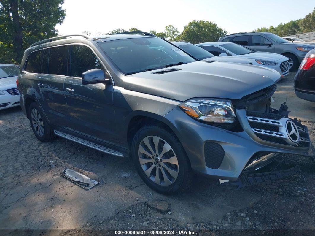 2018 MERCEDES-BENZ GLS 450 4MATIC Gray  Gasoline 4JGDF6EE6JB072636 photo #1